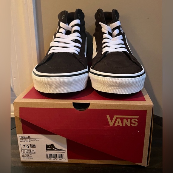 NWT Vans Filmore Embroidery Celestial Turk Hi Top Shoe - Picture 14 of 16